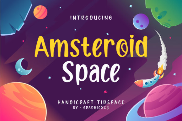 Amsteroid Space: A Font for Editorial Creativity
