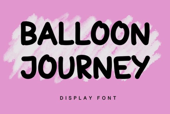 Ballon Journey: A Charming Display Font for Web Design