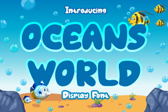 Boost Your Brand with Oceans World Font