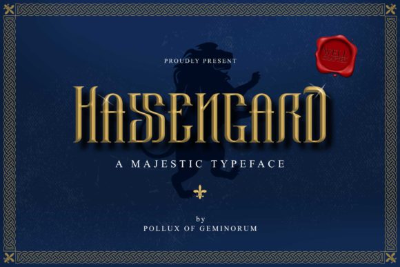 Bring Your Creations to Life with Hassengard Font