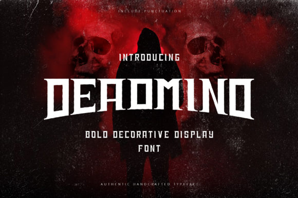 Deadmind: A Bold Display Font for Impactful Campaigns
