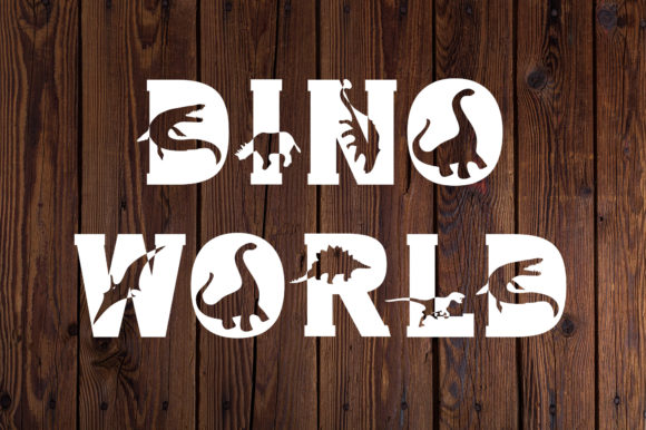 Dino World: A Display Font That Adds Frenzy to Your Brand