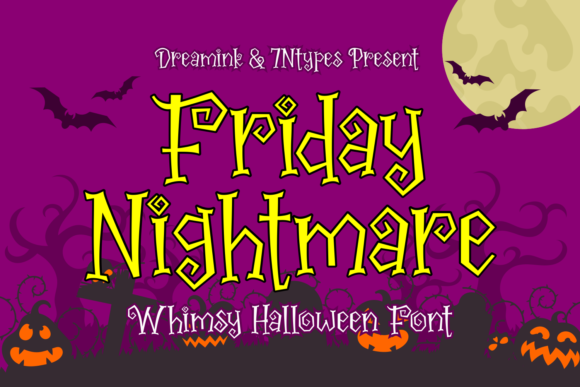 Friday Nightmare: The Spooky Font That Elevates Your Design