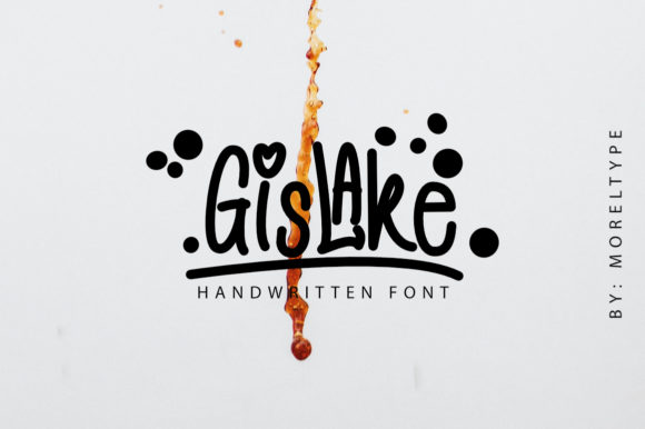 Gislake: A Stylish Display Font for Editorial Design