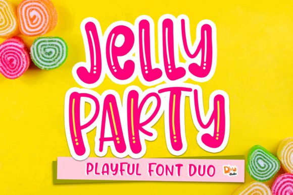 Jelly Party Font for a Brighter Brand Look