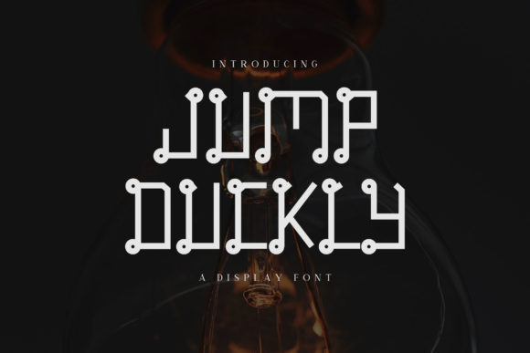 Jump Duckly: A Future-Forward Font for Digital Design