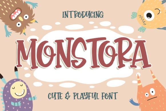 Monstora: A Display Font for Bold Visual Statements