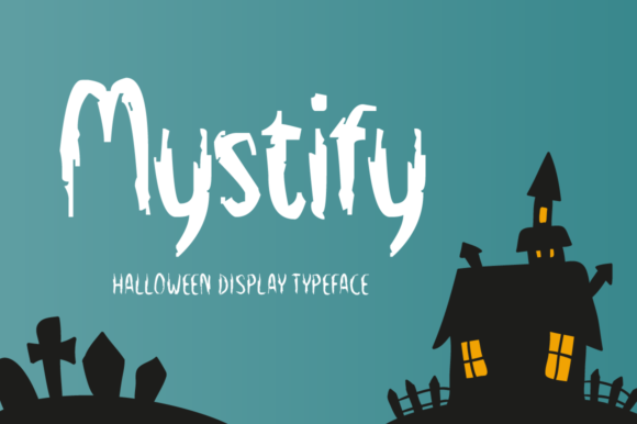 Mystify: A Spooky Display Font for Digital Design