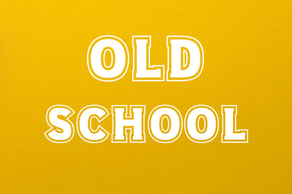 Old School Font for Bold Campaigns