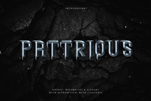 Pattrious: A Bold Font for Business Branding