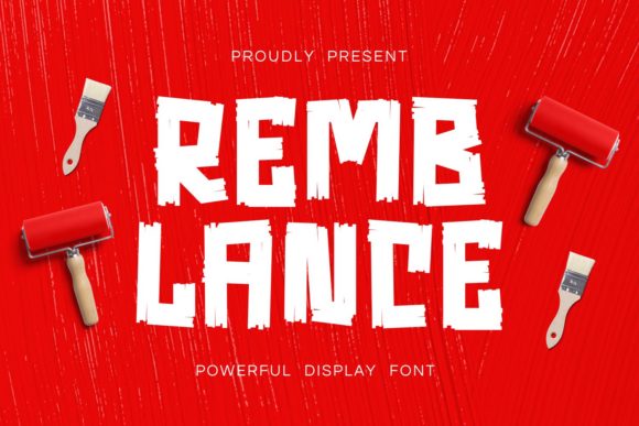 Remblance: A Display Font for Editorial Impact