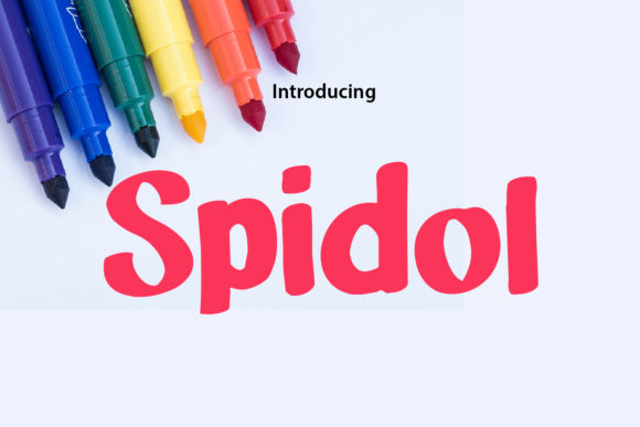 Spidol: A Friendly Display Font for Your Business Branding