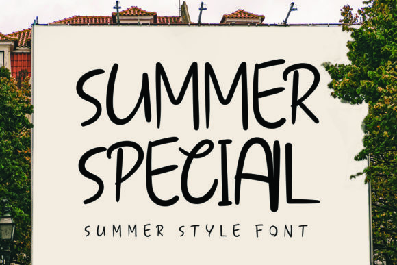 Summer Special Font for Eye-Catching Digital Campaigns
