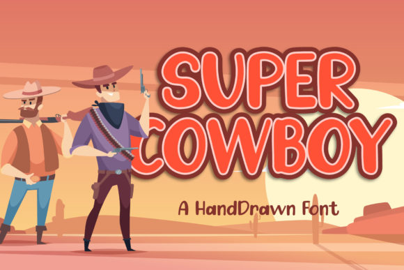 Super Cowboy Font for Business Branding