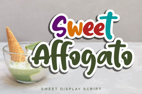 Sweet Affogato Font for Business Branding