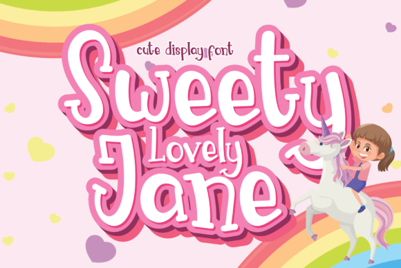 Sweety Lovely Jane: A Font That Brings Joy to Digital Design