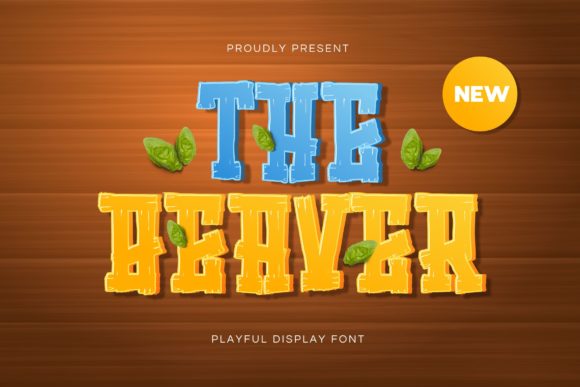 The Beaver: A Bold Display Font for Web Design