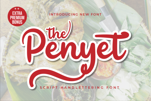 The Penyet: A Font That Speaks to the Heart of Your Craft