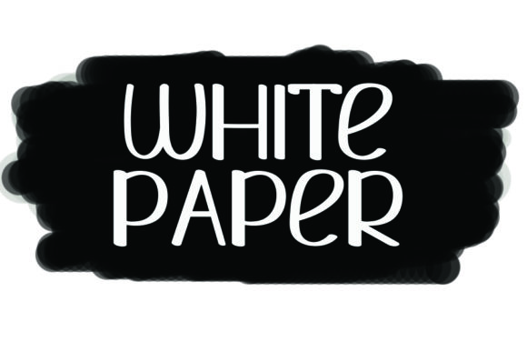 White Paper Font for Business Branding