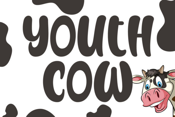 Youth Cow Font for Modern Branding