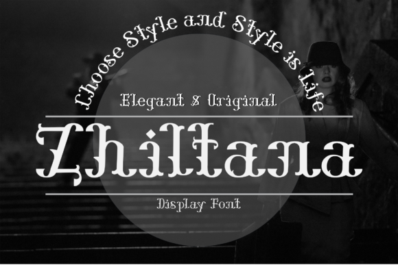 Zhiltana: A Graceful Display Font for Editorial Design